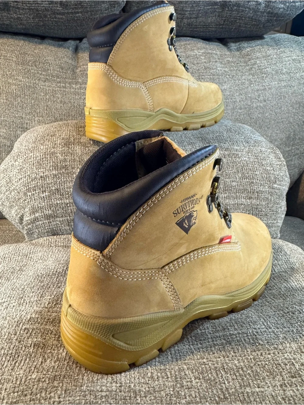 Herman Survivors Breaker 6-inch Men's Work Boots Waterproof Size 7M